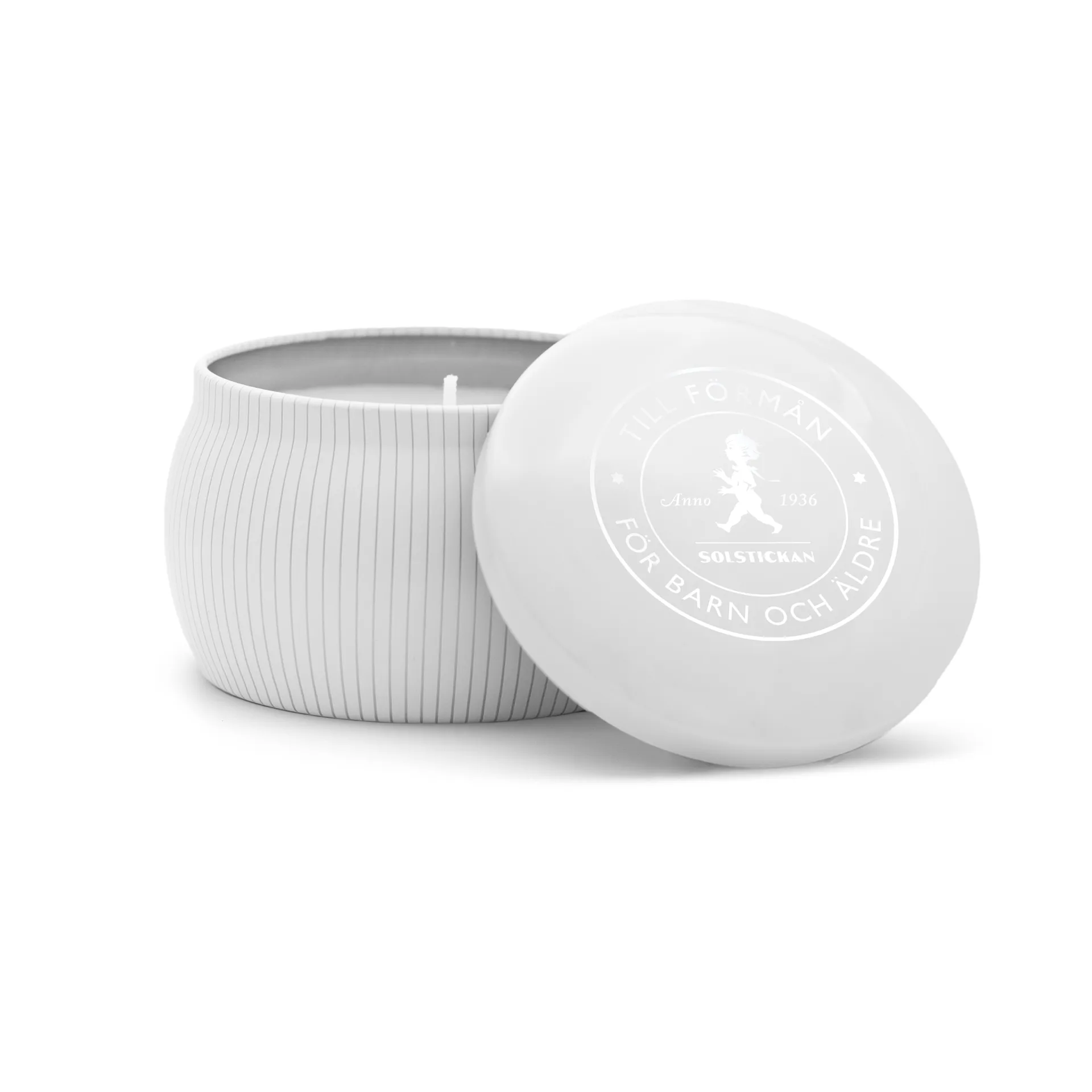 Solstickan アロマキャンドル 25 h, White-eucalyptus Solstickan Design