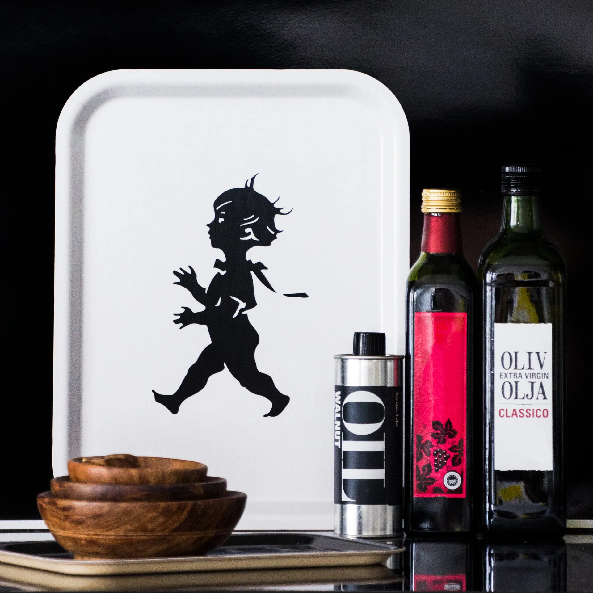 Solstickan トレイ 28x36 cm, White Solstickan Design