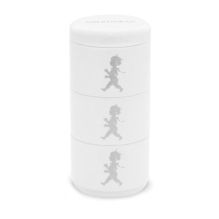 Solstickan 収納ジャー 3ピース 8.5 cm - White - Solstickan Design