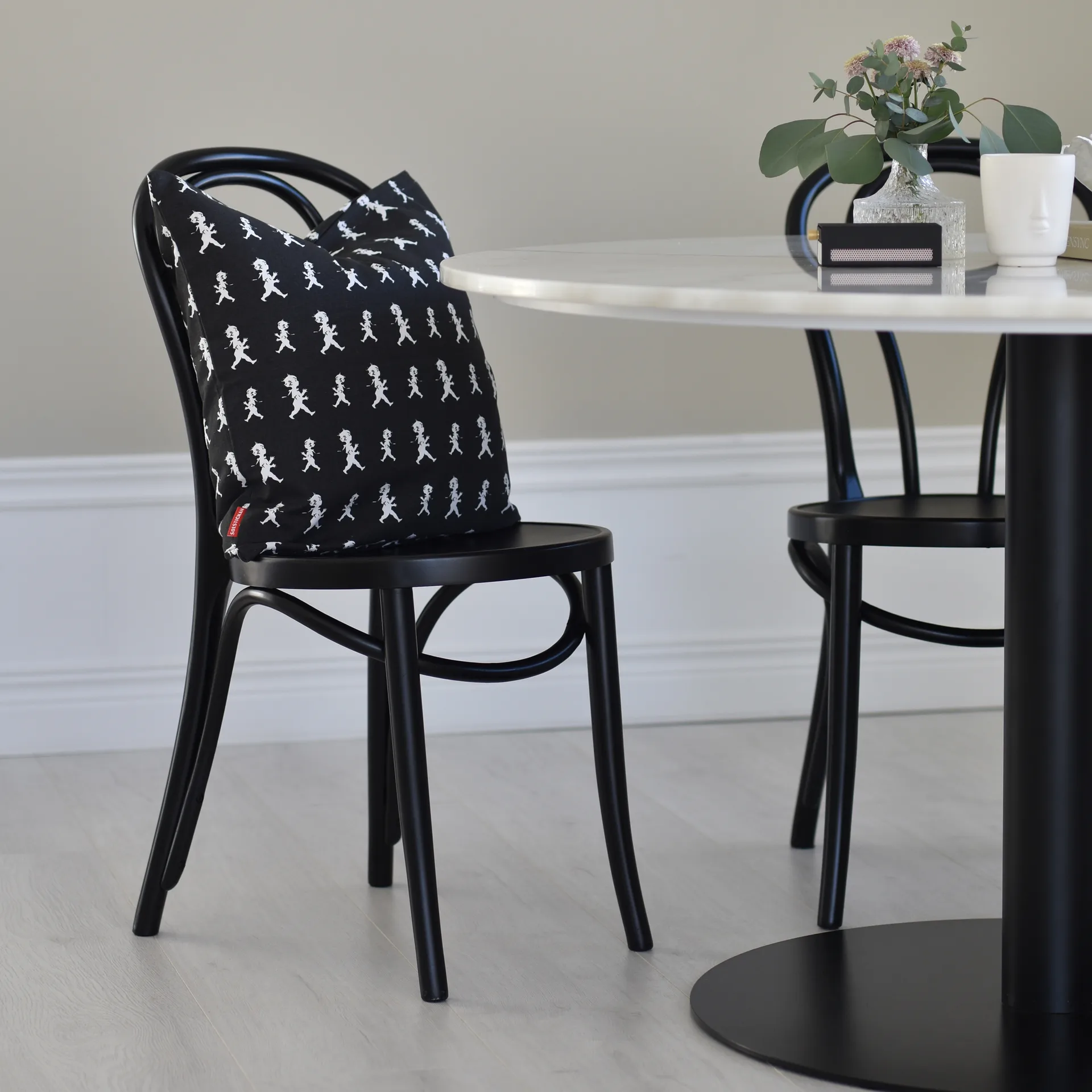 Solstickan クッションカバー 50x50 cm, Black Solstickan Design