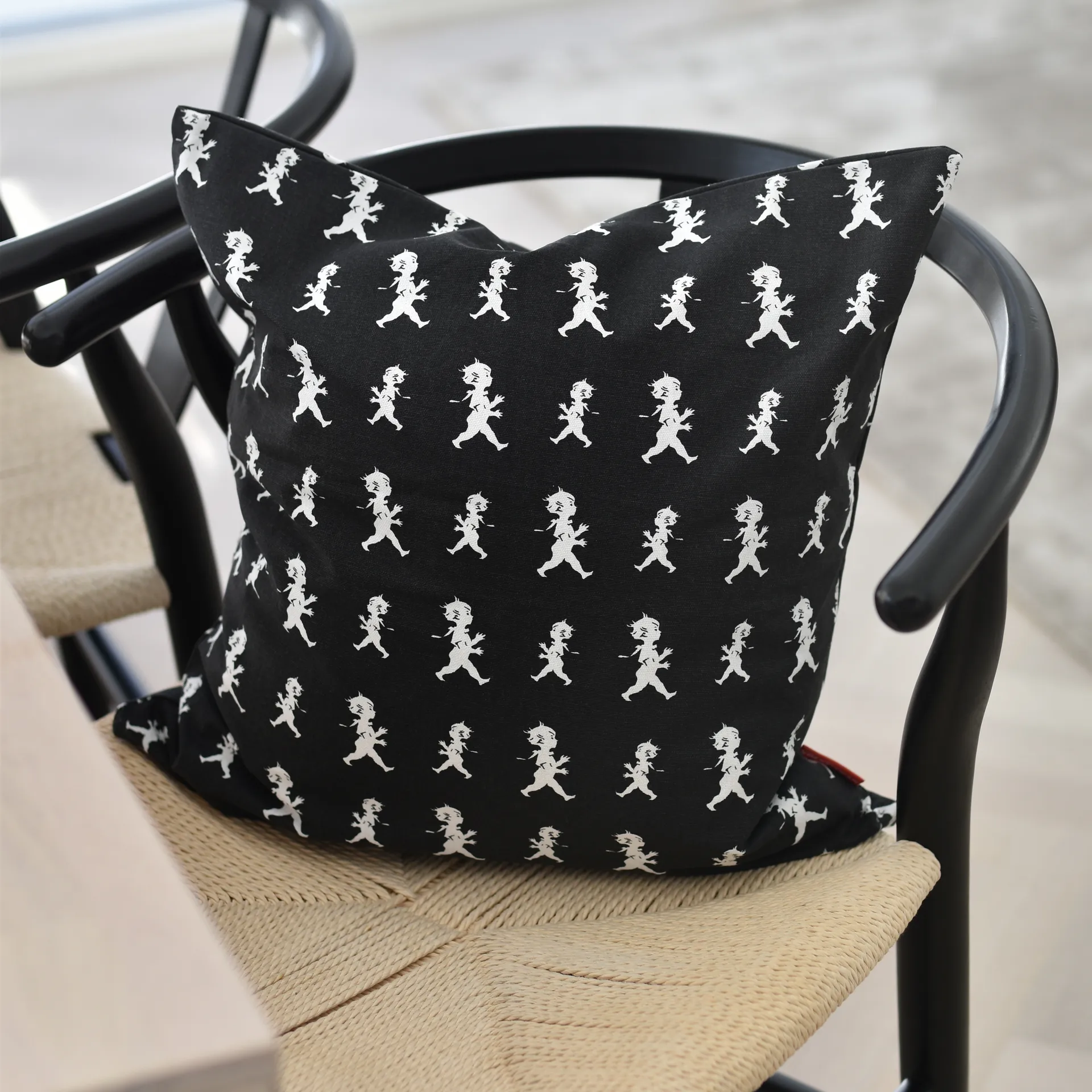 Solstickan クッションカバー 50x50 cm, Black Solstickan Design