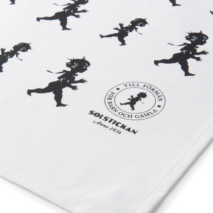 Solstickan ティータオル 50x70 cm, White-black Solstickan Design