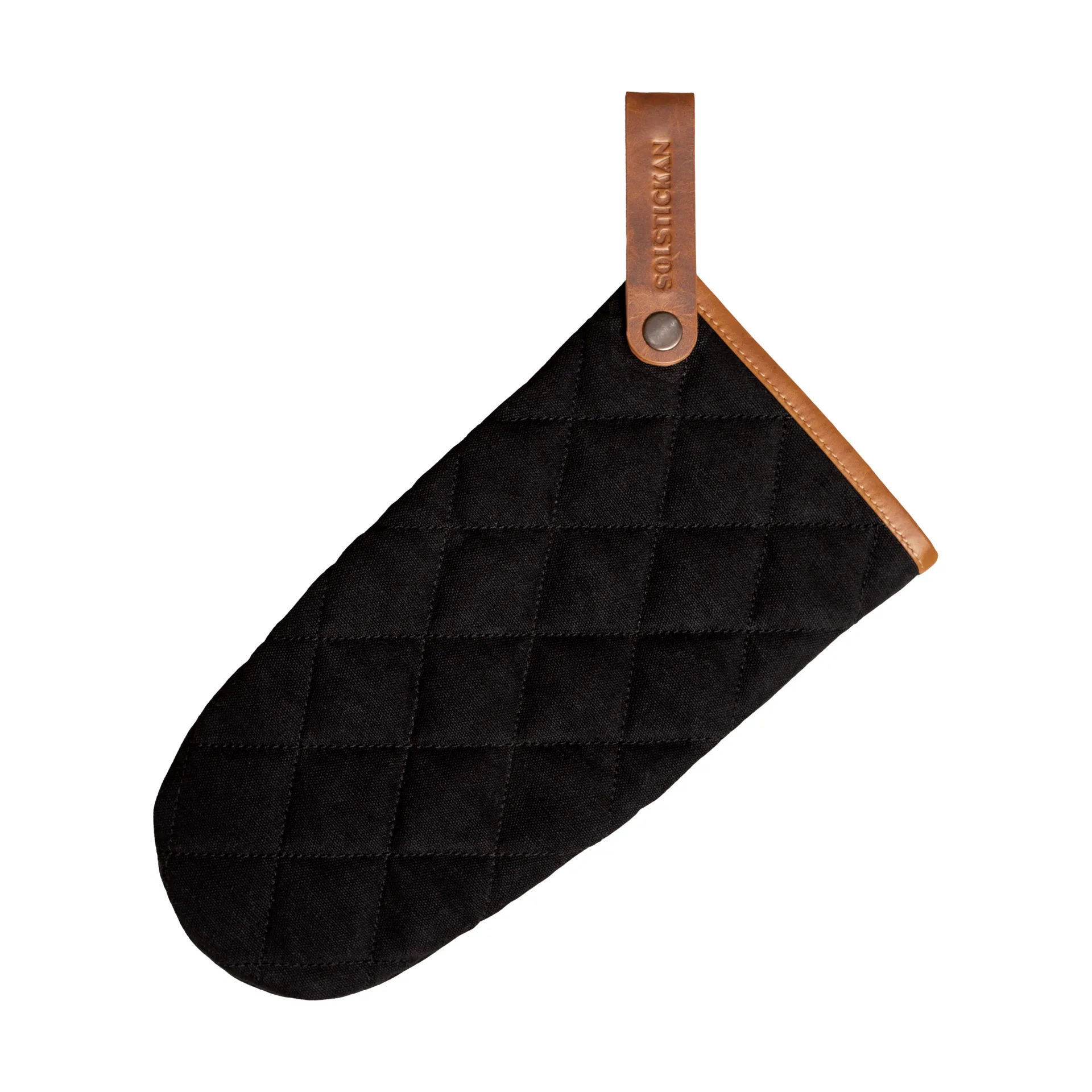 Solstickan 鍋つかみ キャンバス, Black Solstickan Design