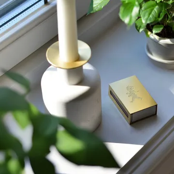 Solstickan マッチケース - Brass, small 3.5x5.6x1.8 cm - Solstickan Design