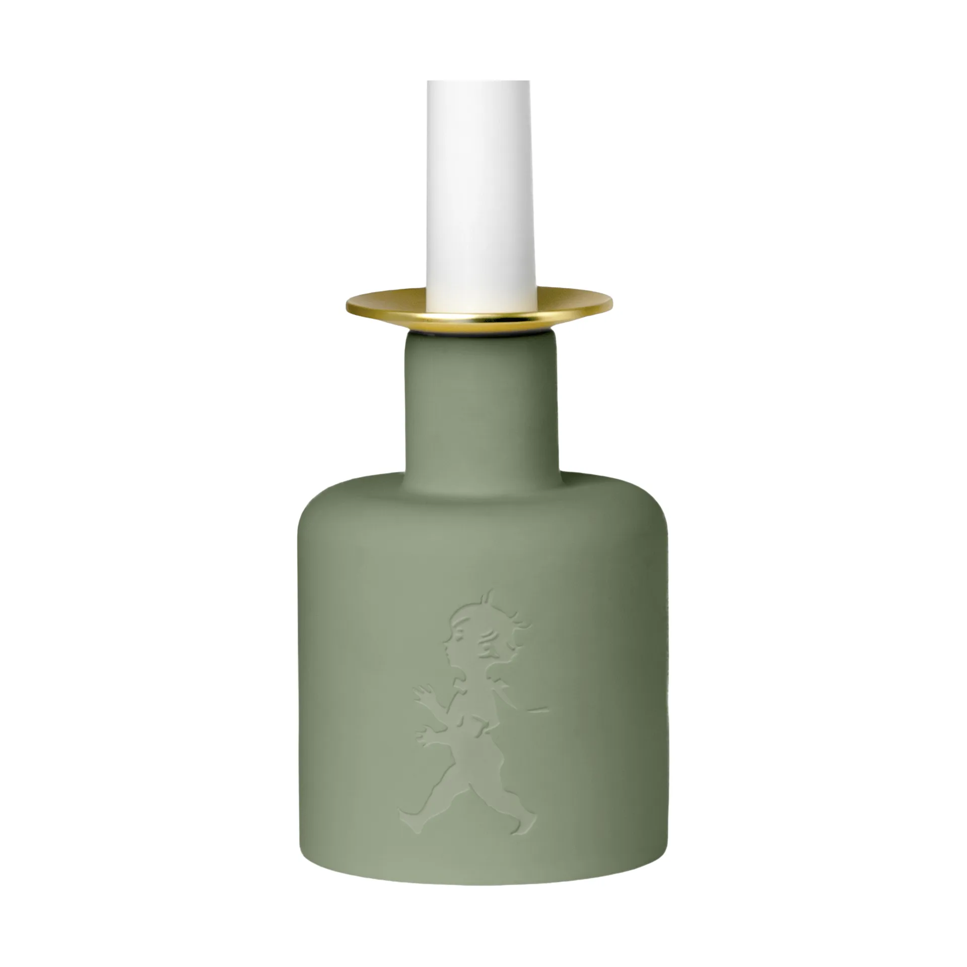 Solstickan セラミック キャンドルホルダー, Green Solstickan Design