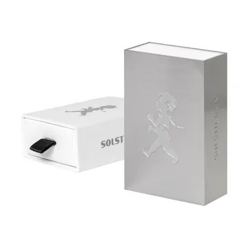 Solstickan マッチケース - Silver, small 3.5x5.6x1.8 cm - Solstickan Design