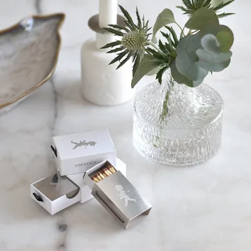 Solstickan マッチケース - Silver, small 3.5x5.6x1.8 cm - Solstickan Design