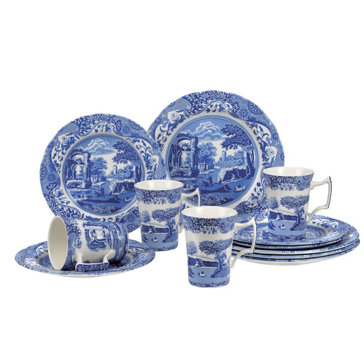 ブル― イタリアン 12 ピース セット - 12 pieces - Spode | スポード