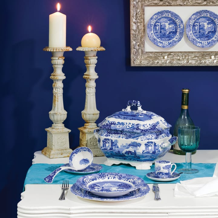 ブル― イタリアン スープ プレート, 23 cm/ 9 inch Spode | スポード