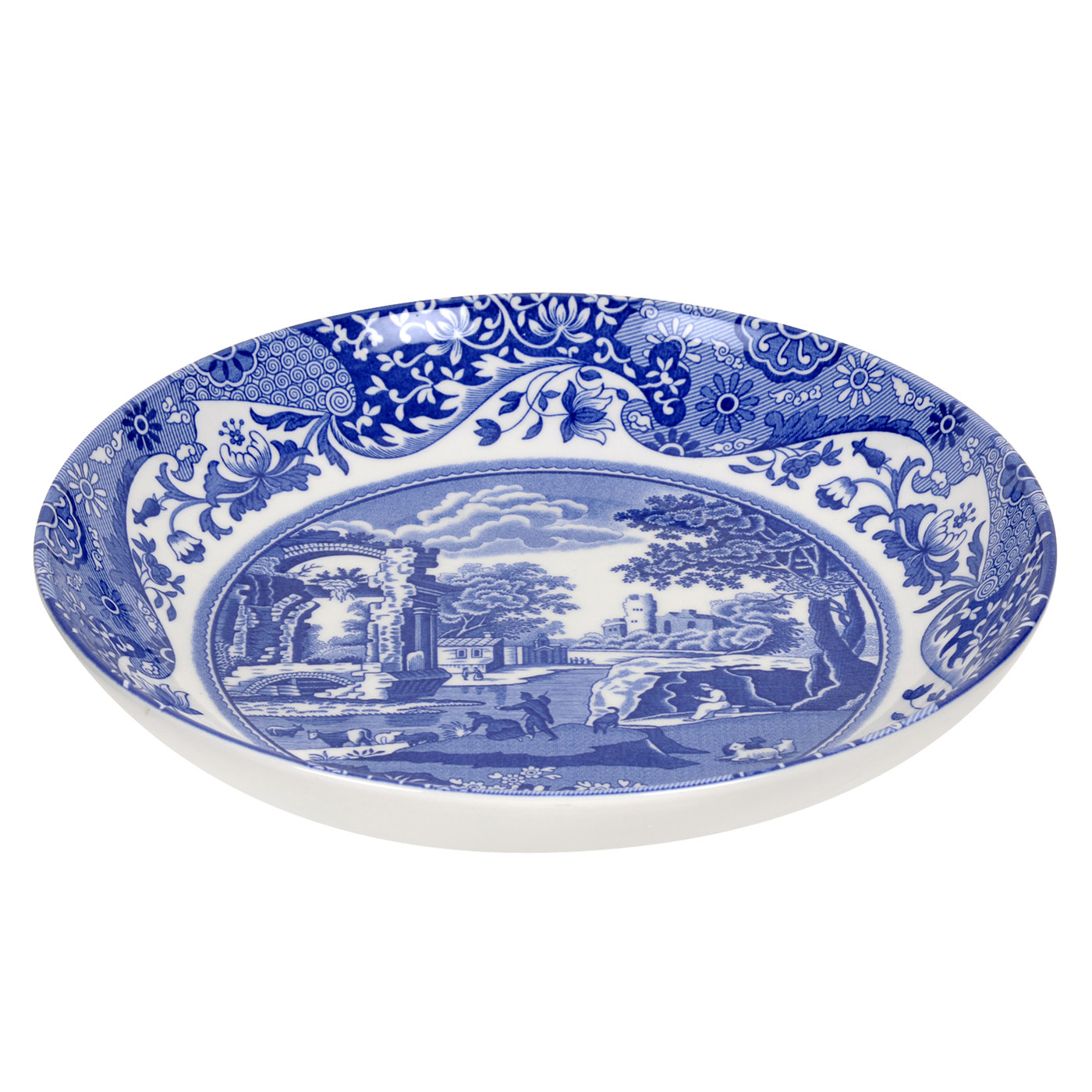 Spode | スポード からのブル― イタリアン パスタ ボウル