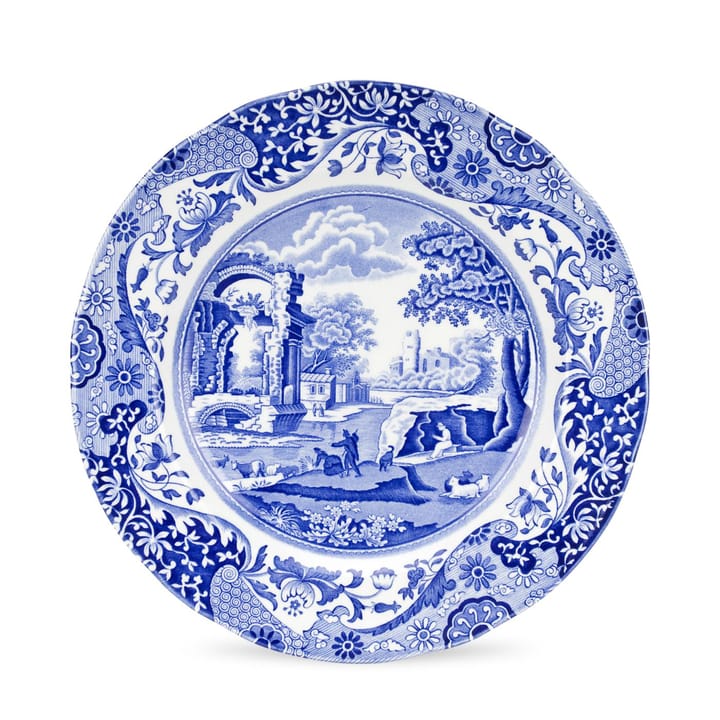 ブル― イタリアン ディナープレート - 27 cm/ 10 inch - Spode | スポード