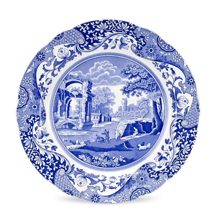 ブル― イタリアン ビュッフェプレート - 30 cm/ 12 inch - Spode | スポード