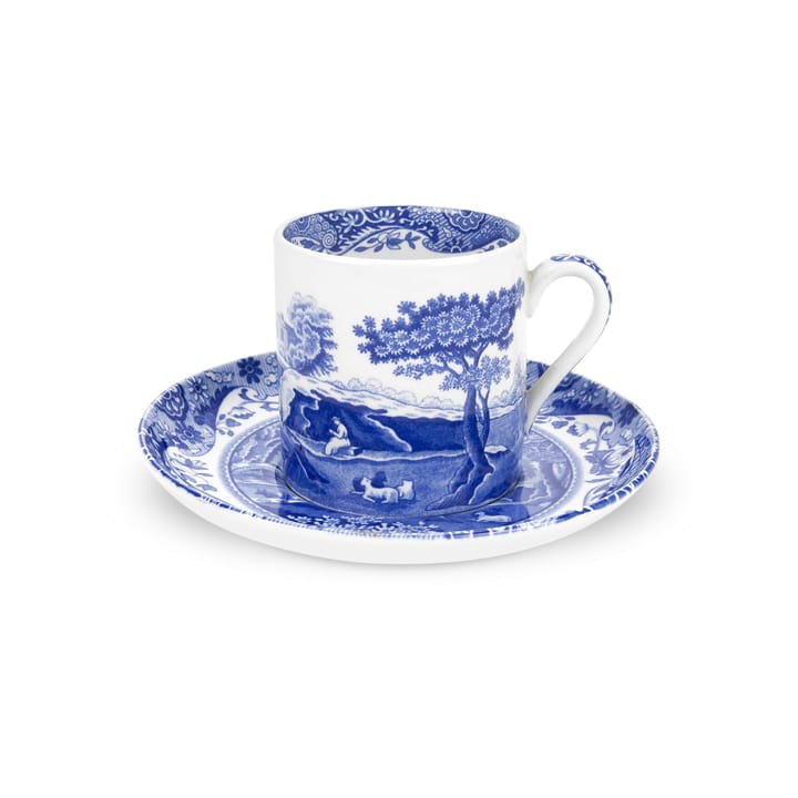 ブル― イタリアン コーヒーカップ&ソーサー - 9 cl/ 3 oz - Spode | スポード