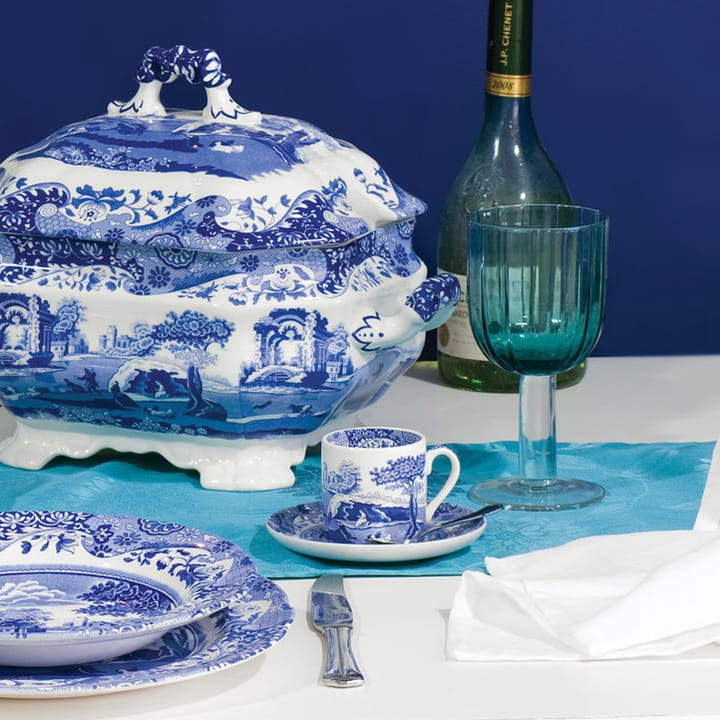 ブル― イタリアン コーヒーカップ&ソーサー, 9 cl/ 3 oz Spode | スポード