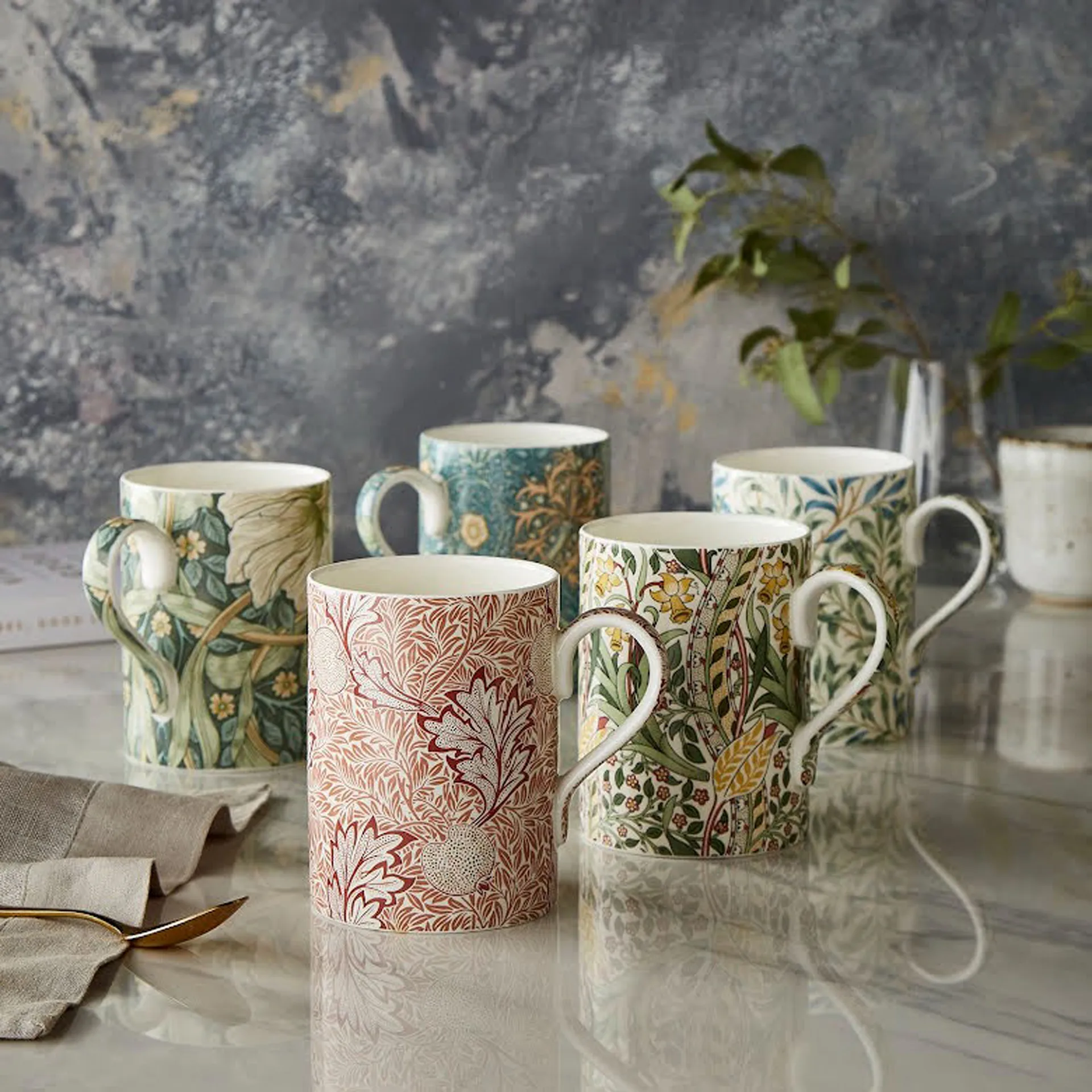 Apple マグ 35 cl, Madder Spode | スポード