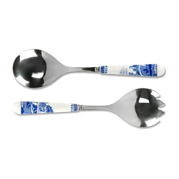 Blue Italian サラダ カトラリー 2ピース - Ceramic-stainless steel - Spode | スポード