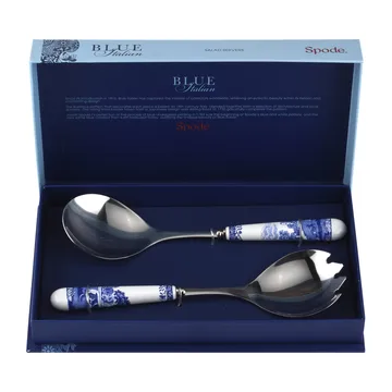Blue Italian サラダ カトラリー 2ピース - Ceramic-stainless steel - Spode | スポード