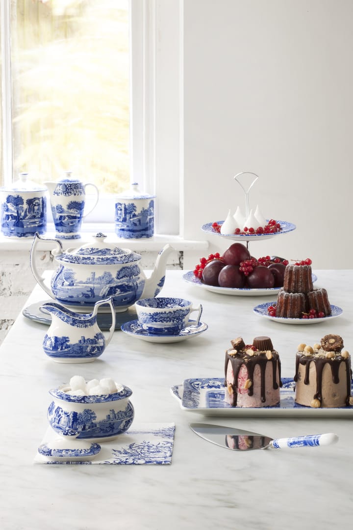 Blue Italian ケーキスライス 25 cm, Ceramic-stainless steel Spode | スポード
