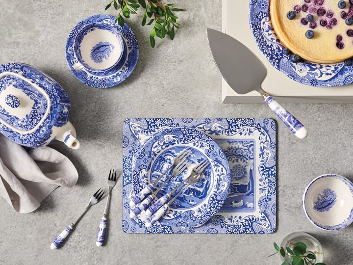 Blue Italian ケーキスライス 25 cm, Ceramic-stainless steel Spode | スポード