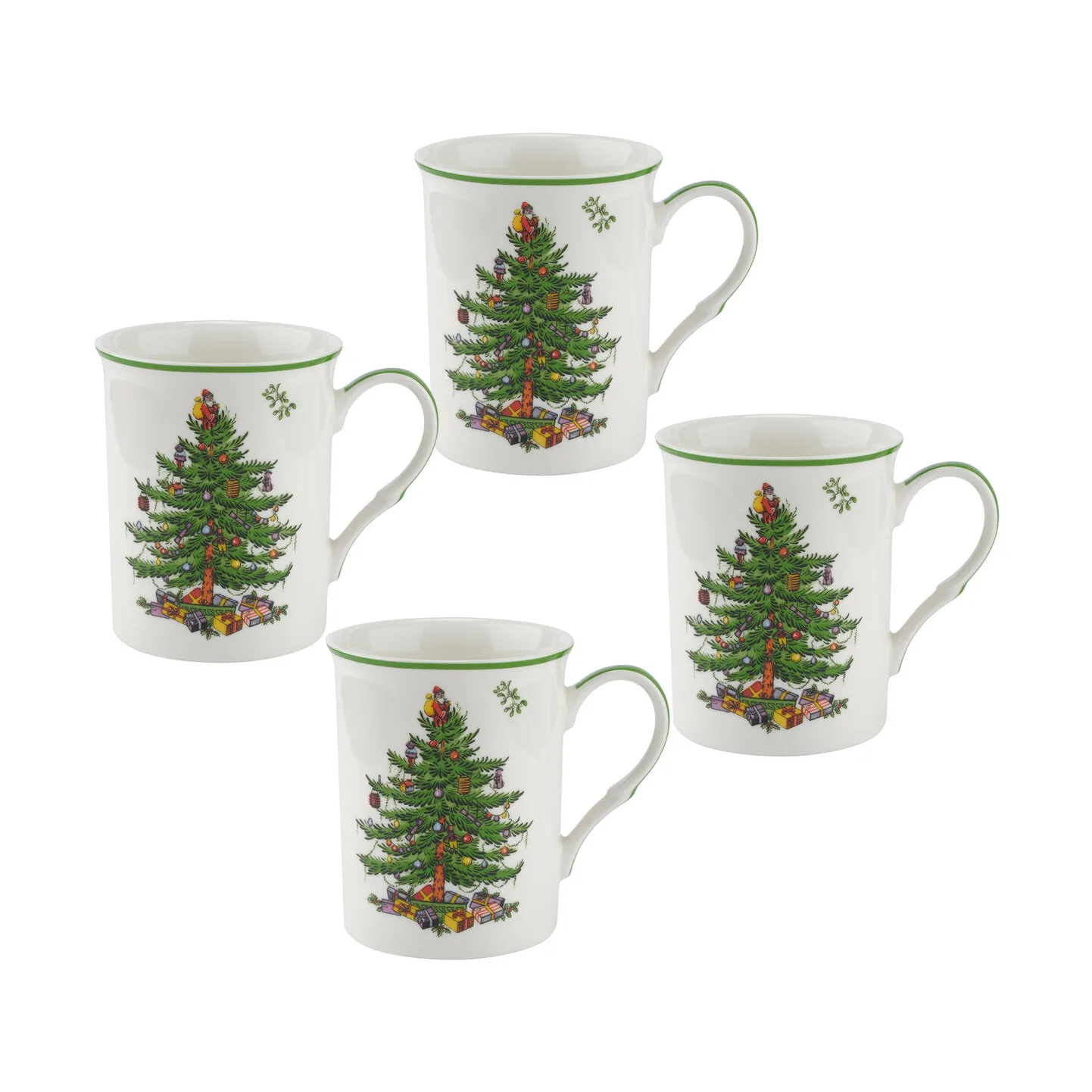 Spode | スポード からのChristmas Tree カップ 34 cl 4パック