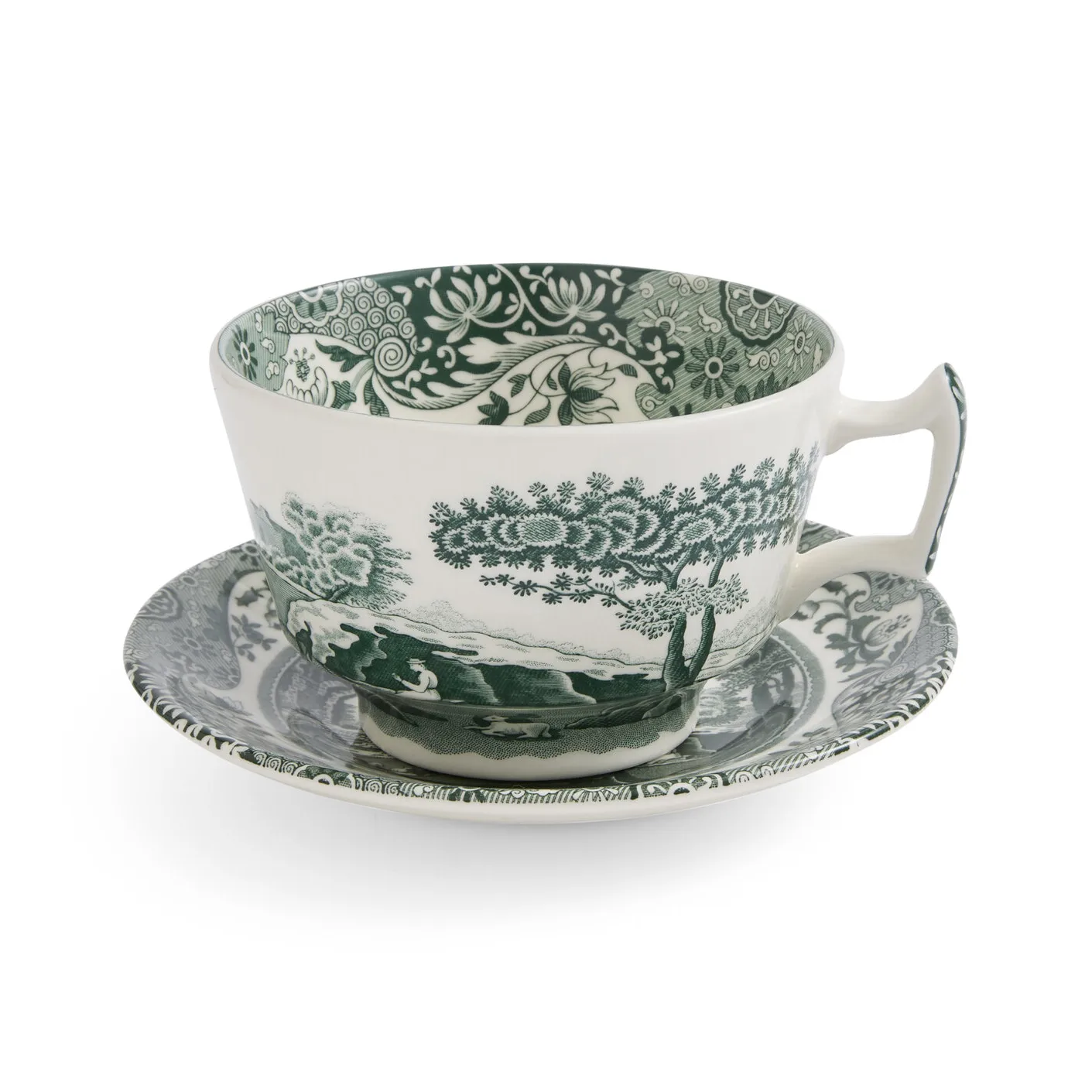 Heritage Green Italian カップ＆ソーサー, Green, breakfast, 0.28 L Spode | スポード