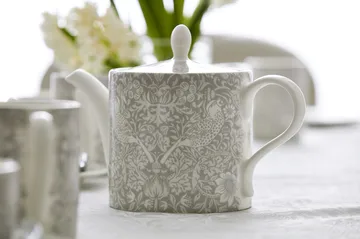 Strawberry Thief ティーポット 1.1 L - Grey - Spode | スポード