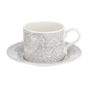 Strawberry Thiefソーサー付きティーカップ 28 cl - Grey - Spode | スポード
