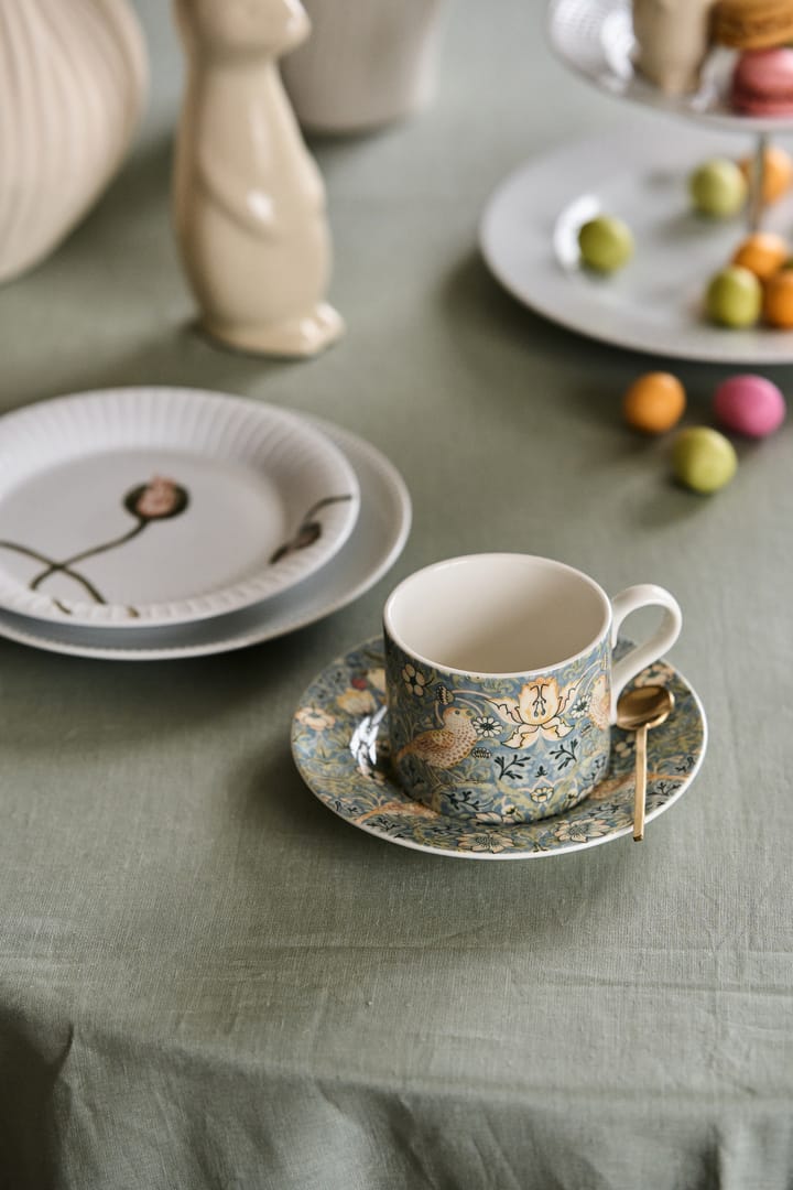 Strawberry Thiefソーサー付きティーカップ 28 cl, Multi Spode | スポード