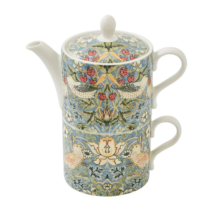 Strawberry Thief ティーポット & ティーカップ - Grey - Spode | スポード