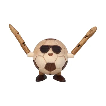 Billy Ball フットボール フィギュア - Beige, 8x6.5x6.7 cm - Spring Copenhagen