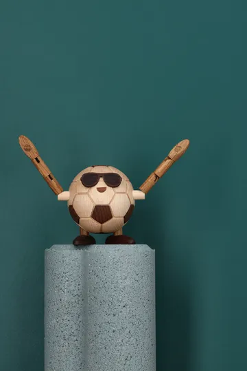 Billy Ball フットボール フィギュア - Beige, 8x6.5x6.7 cm - Spring Copenhagen