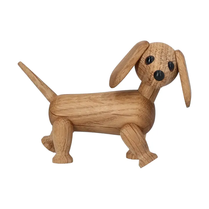 Chico ドッグ フィギュア - Beige, 10.5x4.8x6.8 cm - Spring Copenhagen
