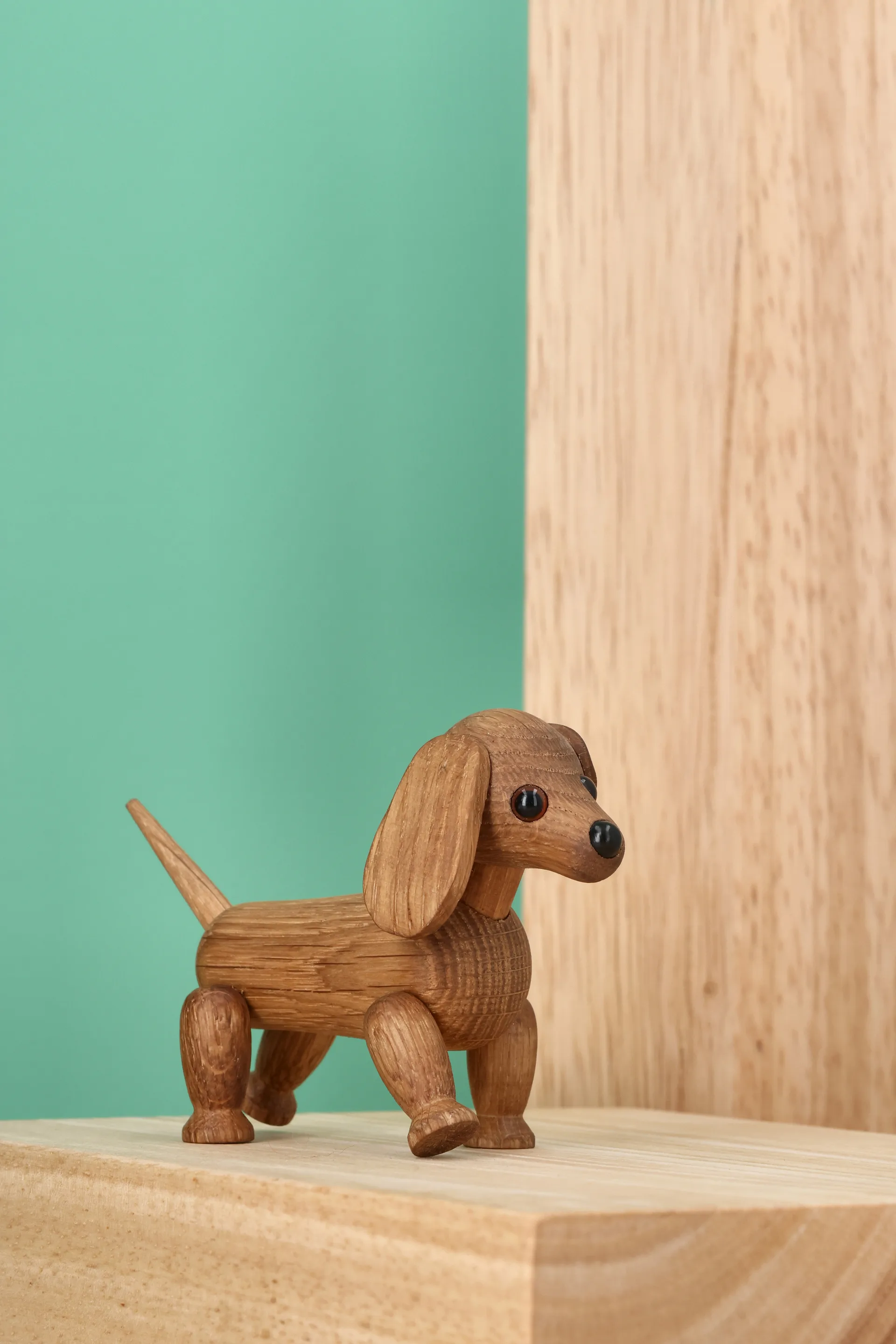 Chico ドッグ フィギュア, Beige, 10.5x4.8x6.8 cm Spring Copenhagen