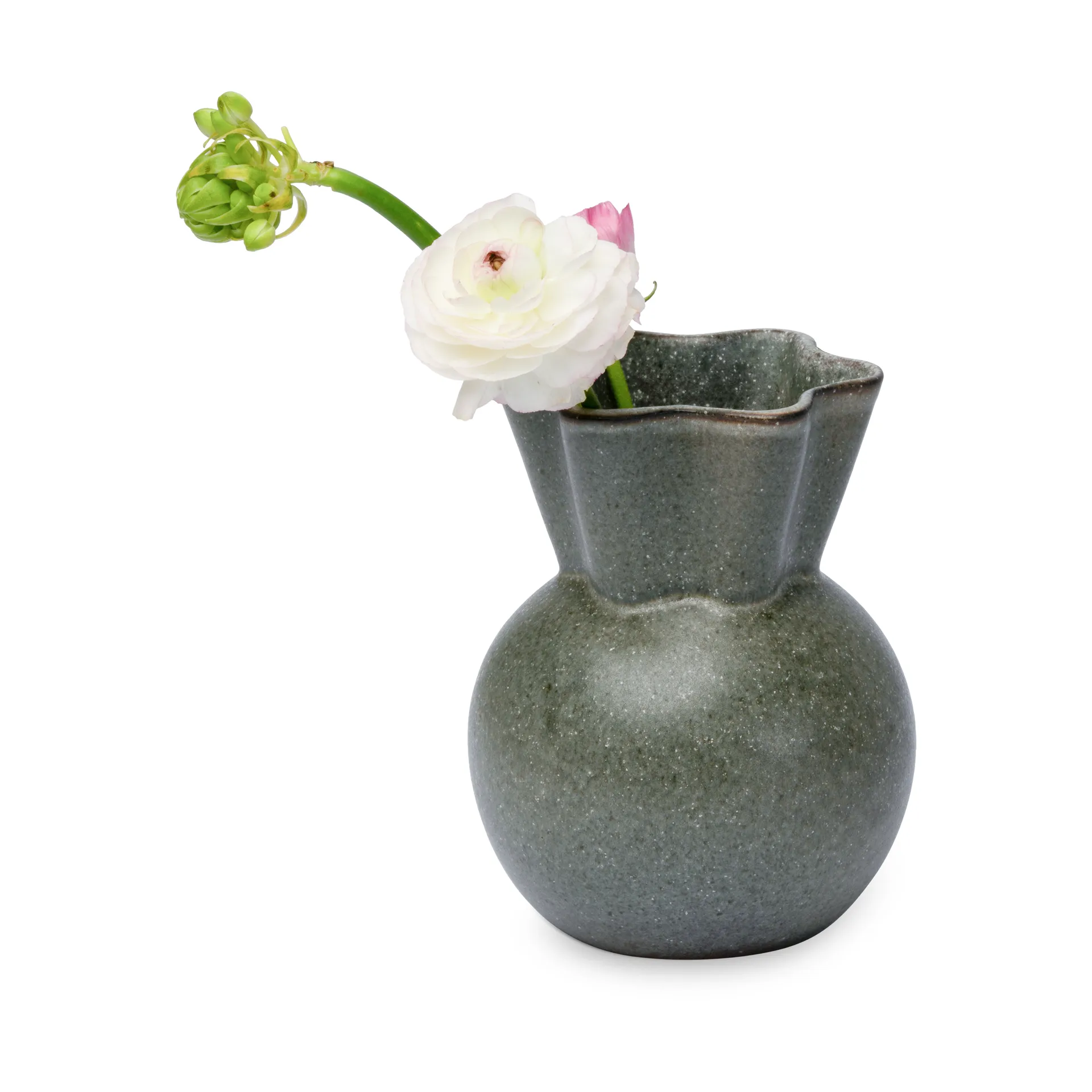 Eva Stæhr-Nielsen 花瓶 14 cm, Moss green Spring Copenhagen