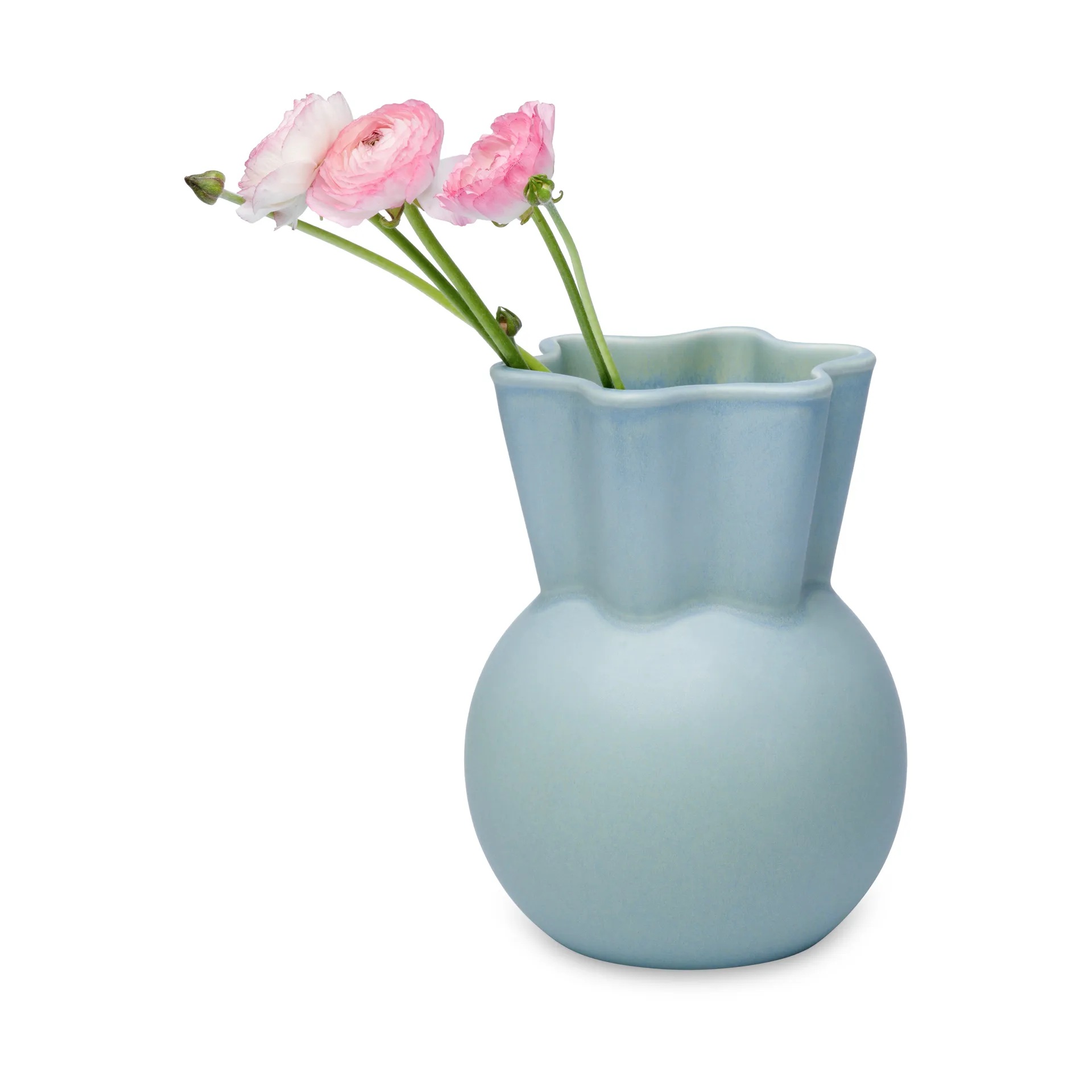 Eva Stæhr-Nielsen 花瓶 20 cm, Light blue Spring Copenhagen