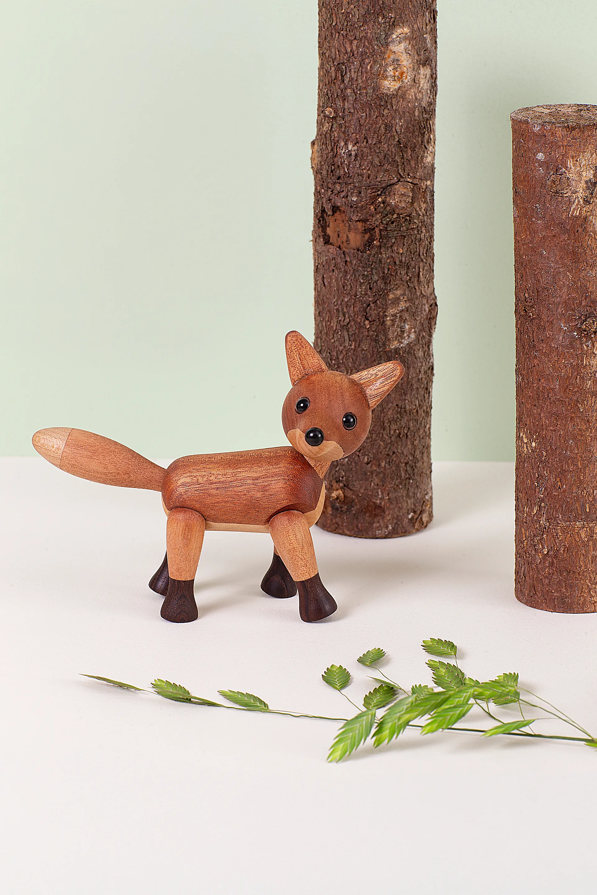 Foxy キツネ デコレーション 12 cm, Mahogany Spring Copenhagen