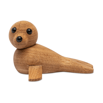 Mini Seal デコレーション 9 cm - Oak - Spring Copenhagen