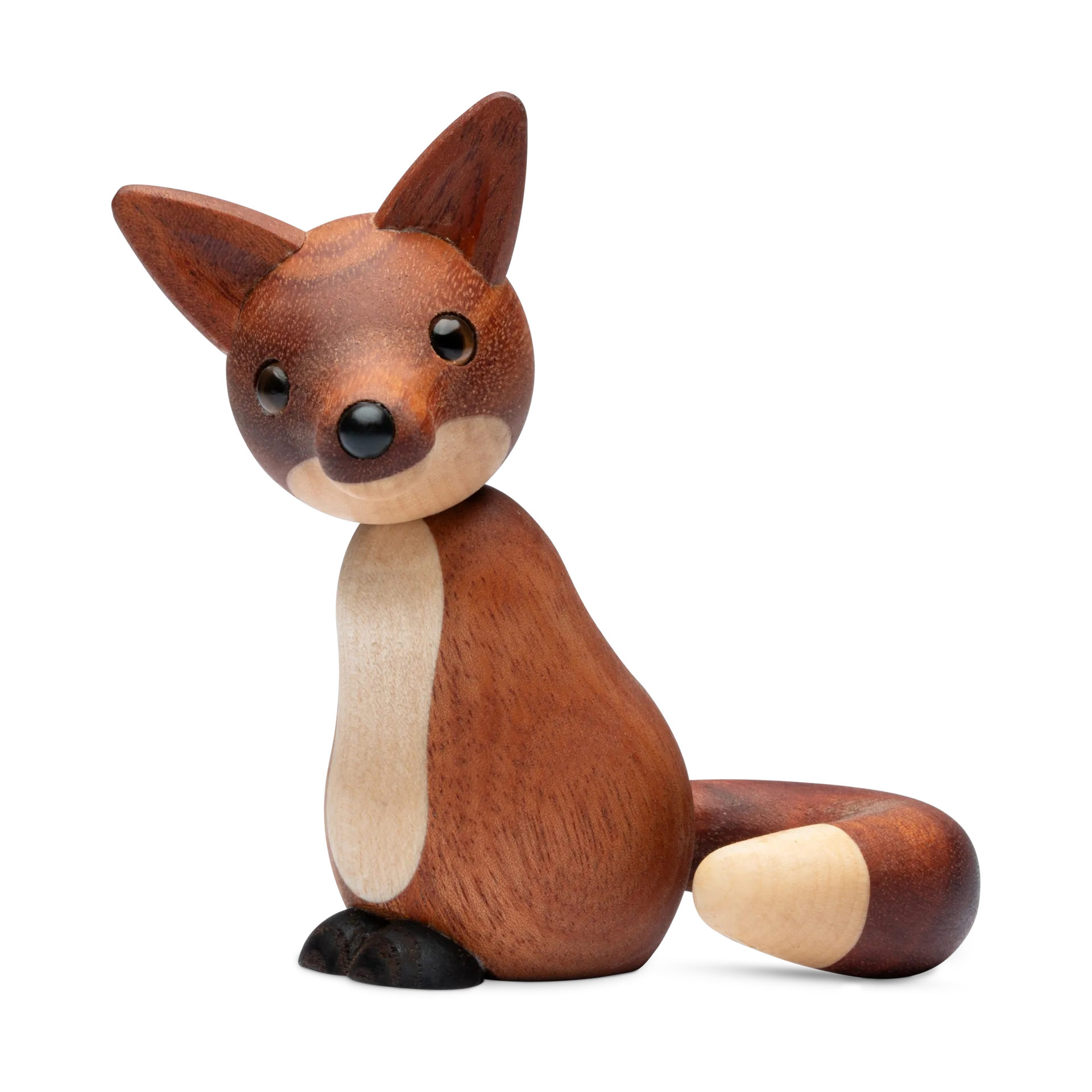 Roxy キツネ デコレーション 10 cm, Mahogany Spring Copenhagen