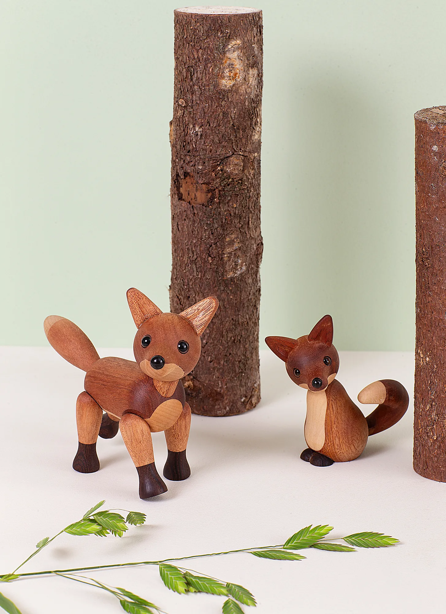 Roxy キツネ デコレーション 10 cm, Mahogany Spring Copenhagen