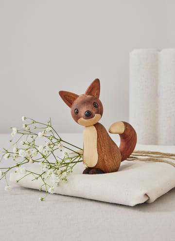 Roxy キツネ デコレーション 10 cm - Mahogany - Spring Copenhagen