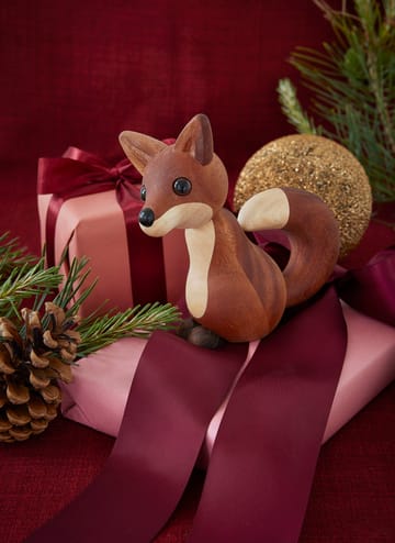 Roxy キツネ デコレーション 10 cm - Mahogany - Spring Copenhagen