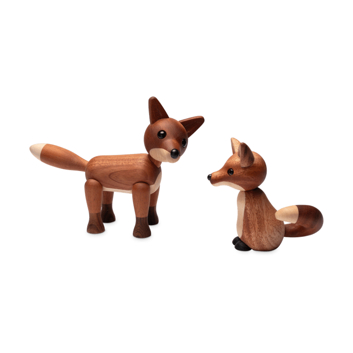 Roxy キツネ デコレーション 10 cm, Mahogany Spring Copenhagen