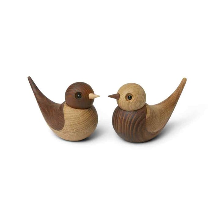 Soulmates swallow デコレーション 2ピース - Oak-ash - Spring Copenhagen