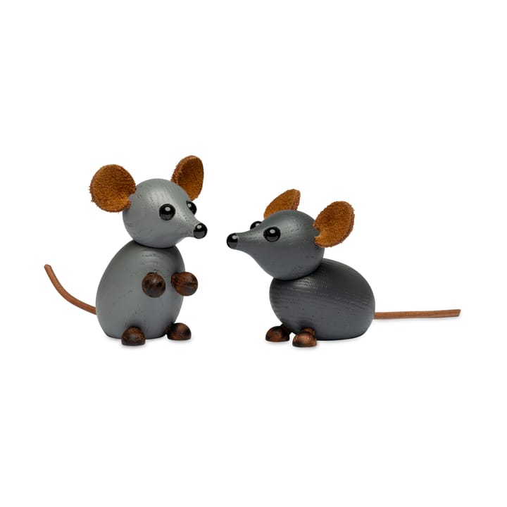 The house ネズミ デコレーション 4.5 cm, Grey Spring Copenhagen