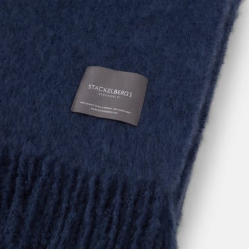 モヘアブランケット - Denim dark blue - Stackelbergs
