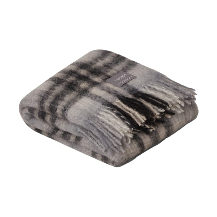 Mohair ブランケット - Black & Slate Check - Stackelbergs | シュタッケルバーグ
