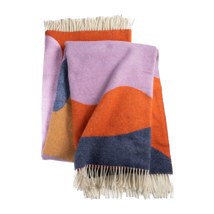 Wave スロー - Coral. ocra. blue & lilac - Stackelbergs | シュタッケルバーグ