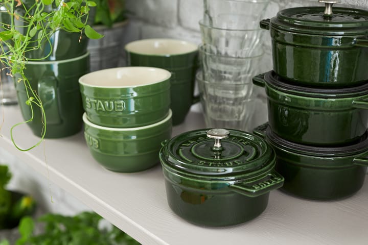 ストウブ ラウンドココット 鋳鉄 0.25 L, Basil green STAUB | ストウブ