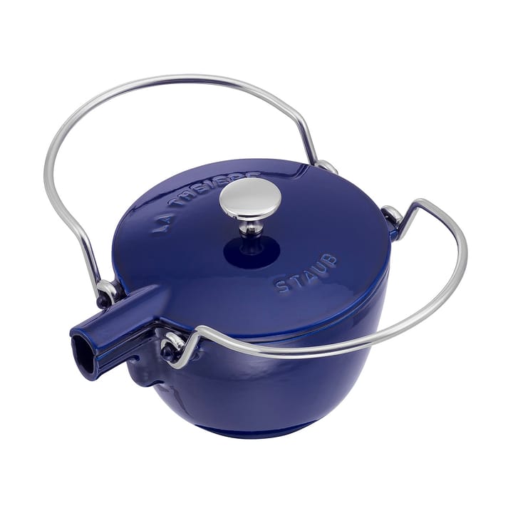 ストウブ ティーポット 鋳鉄 ラウンド 1.15 L, Dark blue STAUB | ストウブ