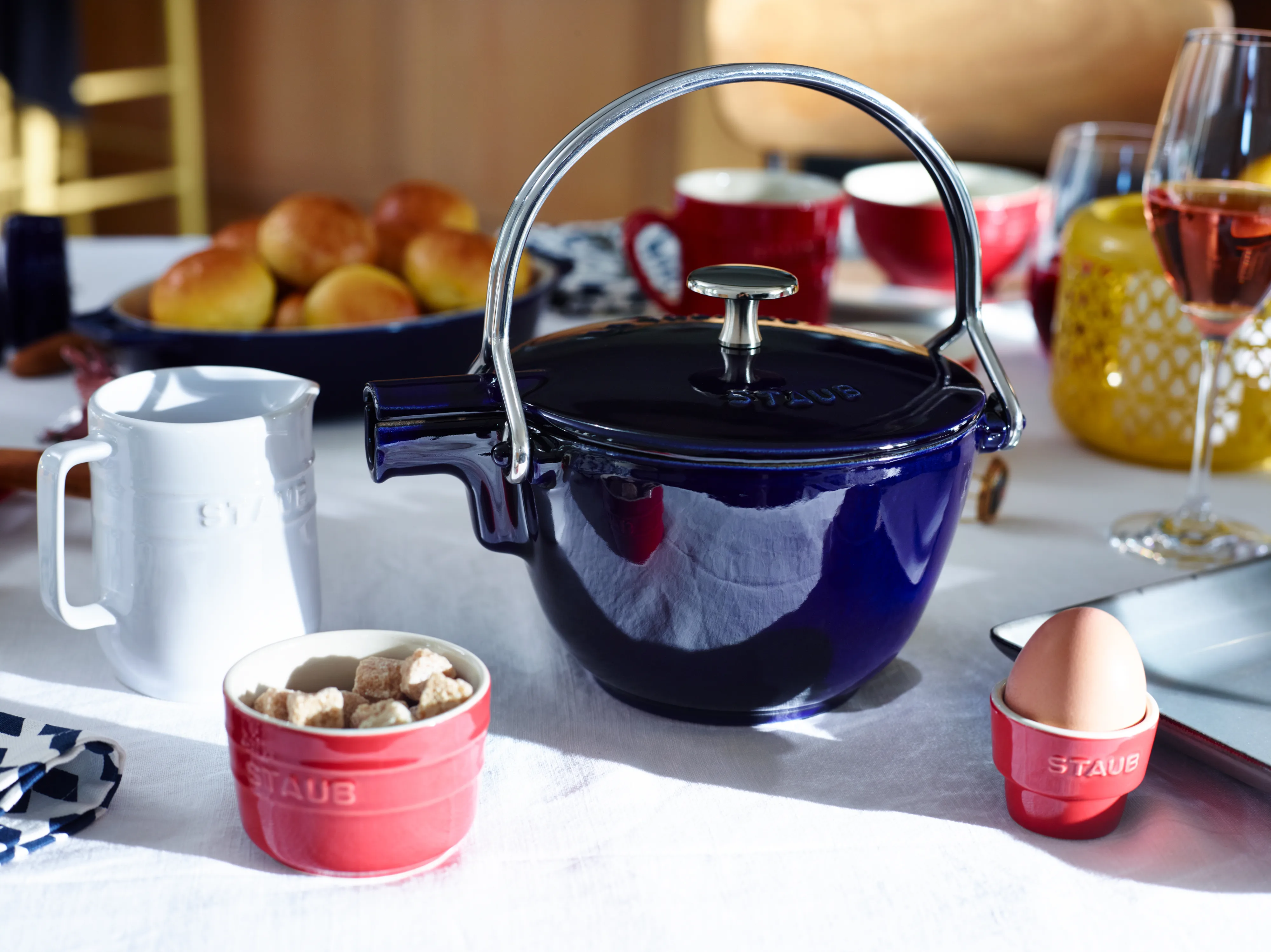 STAUB | ストウブ からのストウブ ティーポット 鋳鉄 ラウンド 1.15 L